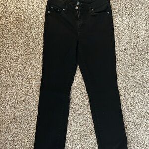 Lauren Jeans Co. Ralph Lauren Polo Classic Black Women's Jeans